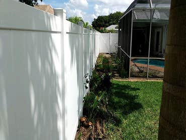 Vinyl Fence
