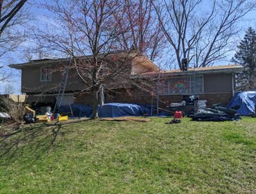 Photos by O&M Construction, Inc #22 Full roof replacement - skylight's Installed - Some decking wood changed