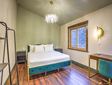 Airbnb/hotel We transformed a 4-bedroom, 3-bath home into an 8-bedroom, 8-bath Airbnb. Each room was designed with a unique theme, which made the proje