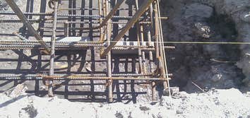 Concrete Footers with rebar supports. Inspected and passed This is a photo of one of our project concrete footer system being installed. We offer full 