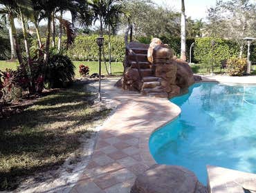 Pool deck