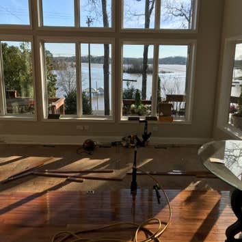Windows and Hardwood Flooring