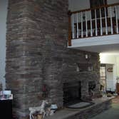 Fireplace and stone