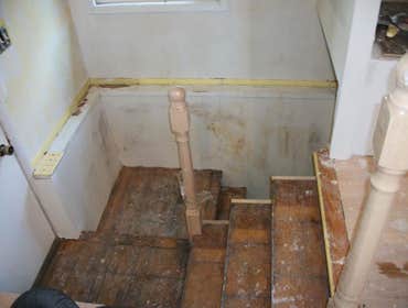 Interior Stairs Before