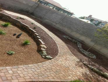Paver walkway
