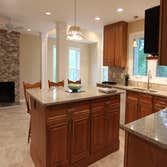 Home Addition, Alexandria, Virginia Our clients wanted a bigger kitchen to entertain family and friends. They also wanted to spend time outdoors, there