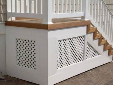 Avalon Mahogany Side Steps