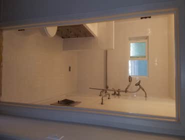 Walk in shower