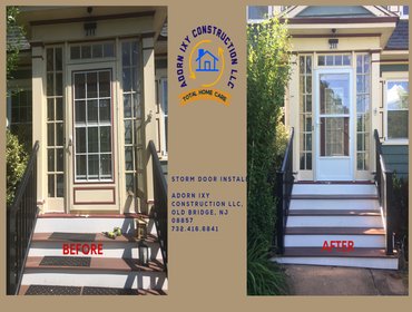 Photos by Adorn Ixy Construction LLC #1 Power wash, Sheet Rock repair, Door Hardware Install