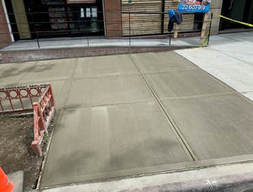 Photos by New Mh Contracting Inc #1 Sidewalk PSI4000 concrete