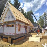Photo(s) from Score Construction Services LLC This was a new house out in Concord NH, approximately 2,500 sq foot home. 8,500 sq ' of drywall.