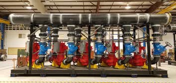 Prefabricated Pump Skid