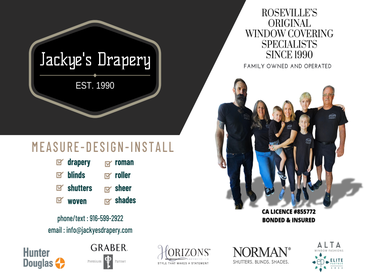 Photos by Jackyes Drapery Inc #1 Window covering, shutters drapery, roller shades, and blinds