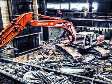 Interior demolition