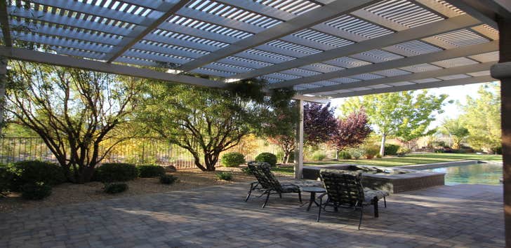Anthem Country Club Ace Awning invented the Custom countoured and steel reinforced patio cover concept years before many companies had even heard of Al