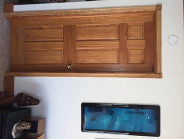 6 panel pine door trim