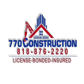 770 Construction Corp license number 1050542.