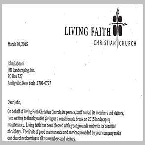 Testimonial Letters