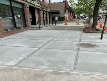 Photos by New Mh Contracting Inc #1 Sidewalk PSI4000 concrete