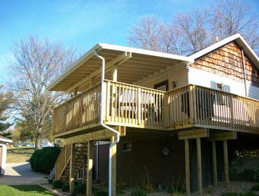 New Covered Deck - Dubuque
