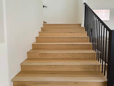 Calabasas complete remodel kitchen remodel, wood flooring installation , skim coat smooth finish on walls and bathroom remodel