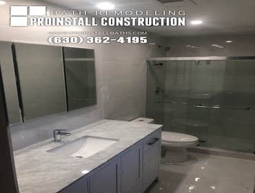 Photos by Proinstall Construction #1 Proinstall Construction located in Chicago, Elmhurst and Glen Ellyn, Illinois is full bathroom and kitchen renovat