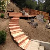 Calabasas New redwood deck for the Salvation Army camp in Calabasas