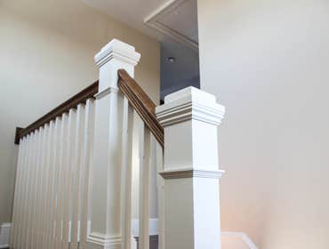 Baine Contracting Inc Project Multiple jobsites - showing kitchens, interior and exterior trim work, new homes, bathrooms, tile work, wood and iron ra