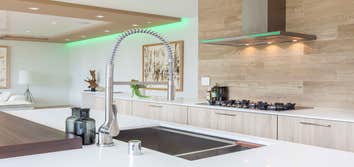 A Home with a Minimalistic Touch Kitchen