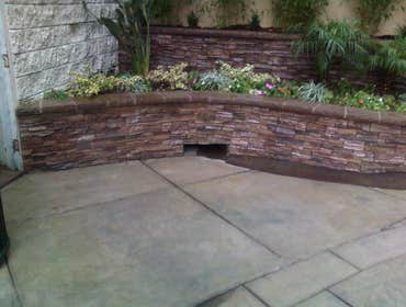 CPF Masonry Project These pictures shown are just a few examples of what customers in the past have asked for to improve their property. We build outd