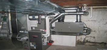 Furnace, AC & HRV with 3 Zones