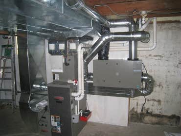 Furnace, AC & HRV with 3 Zones