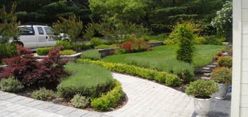 Walnut Creek Ca Job Country Manor retaining wall,london cobble stamp concrete driveway