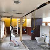 Photos by Absolutely Affordable Electric LLC #1 Demoed multiple 120v circuits and recessed can lights. Added multiple recessed can lights and dimmers