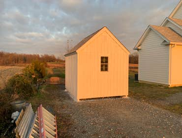 The Shed Project: From Ordinary to Extraordinary Crafted with care using locally sourced lumber and built by skilled Amish artisans, this custom shed b