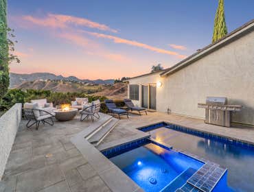Pool and backyard - West Hills Complete pool and deck design