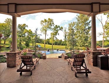 Outdoor Living Patio and Pool