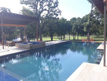 IPE construction pool side