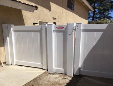 Vinyl Fence