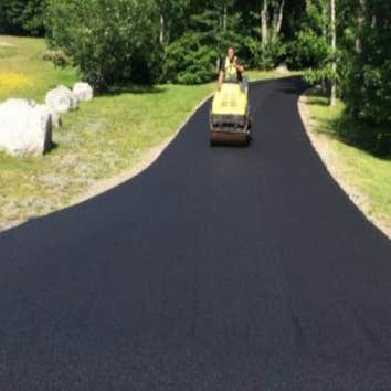 Photos by Quality Paving and Concrete LLC #1 New asphalt private road and parking lot