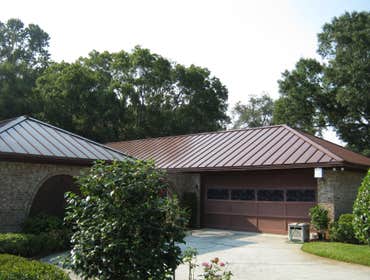 Lockey Residencs 26 gauge standing seam. Energy Star rated color. Replacement of failed asphalt shingles.
