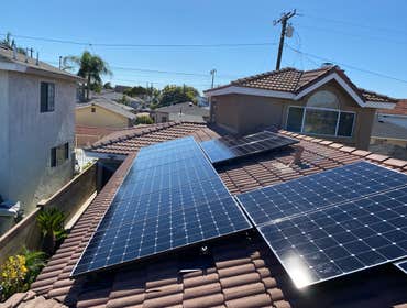 Solar - Los Angeles Another happy customer that has had their solar system installed with us.
