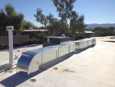 Exposed Duct Work