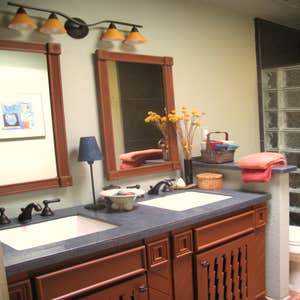 Remodel Demo and Remodel Bathroom, and Installation of Hardwood and Saltillo Tile Flooring.