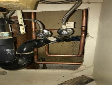 Plumbing Tech Repipe process and material