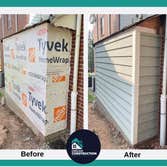 Zip system and siding