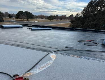 Flat Roof Job Flat roof that was done in early 2023 in Denver