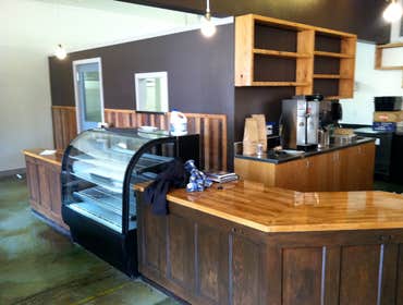 JoLa Cafe This was a small remodel of a commercial space designed by ReWorks Inc. We worked directly with the new tenant and the designer to streamlin