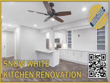 Snow White Kitchen Renovation Timelapse