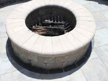 Wood burning fire pit